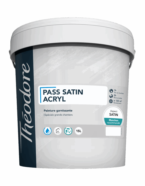THEO PASS ACRYL SATIN
